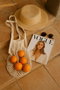 Aberto Design Bolsa de red File Medium - Natural Beige